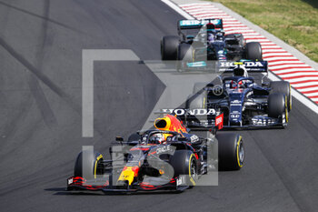 2021-08-01 - 33 VERSTAPPEN Max (nld), Red Bull Racing Honda RB16B, action during the Formula 1 Magyar Nagydij 2021, Hungarian Grand Prix, 11th round of the 2021 FIA Formula One World Championship from July 30 to August 1, 2021 on the Hungaroring, in Mogyorod, near Budapest, Hungary - Photo Antonin Vincent / DPPI - FORMULA 1 MAGYAR NAGYDIJ 2021, HUNGARIAN GRAND PRIX - FORMULA 1 - MOTORS