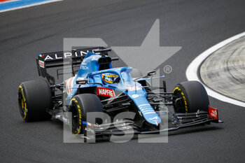 2021-08-01 - 14 ALONSO Fernando (spa), Alpine F1 A521, action during the Formula 1 Magyar Nagydij 2021, Hungarian Grand Prix, 11th round of the 2021 FIA Formula One World Championship from July 30 to August 1, 2021 on the Hungaroring, in Mogyorod, near Budapest, Hungary - Photo Xavi Bonilla / DPPI - FORMULA 1 MAGYAR NAGYDIJ 2021, HUNGARIAN GRAND PRIX - FORMULA 1 - MOTORS
