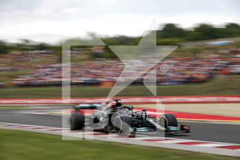 2021-08-01 - 44 HAMILTON Lewis (gbr), Mercedes AMG F1 GP W12 E Performance, action during the Formula 1 Magyar Nagydij 2021, Hungarian Grand Prix, 11th round of the 2021 FIA Formula One World Championship from July 30 to August 1, 2021 on the Hungaroring, in Mogyorod, near Budapest, Hungary - Photo DPPI - FORMULA 1 MAGYAR NAGYDIJ 2021, HUNGARIAN GRAND PRIX - FORMULA 1 - MOTORS