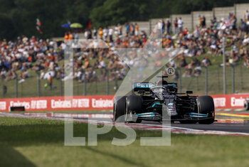 2021-08-01 - 44 HAMILTON Lewis (gbr), Mercedes AMG F1 GP W12 E Performance, action during the Formula 1 Magyar Nagydij 2021, Hungarian Grand Prix, 11th round of the 2021 FIA Formula One World Championship from July 30 to August 1, 2021 on the Hungaroring, in Mogyorod, near Budapest, Hungary - Photo DPPI - FORMULA 1 MAGYAR NAGYDIJ 2021, HUNGARIAN GRAND PRIX - FORMULA 1 - MOTORS