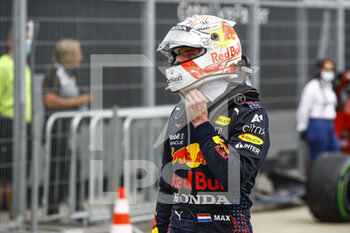 2021-08-01 - VERSTAPPEN Max (ned), Red Bull Racing Honda RB16B, portrait during the Formula 1 Magyar Nagydij 2021, Hungarian Grand Prix, 11th round of the 2021 FIA Formula One World Championship from July 30 to August 1, 2021 on the Hungaroring, in Mogyorod, near Budapest, Hungary - Photo Xavi Bonilla / DPPI - FORMULA 1 MAGYAR NAGYDIJ 2021, HUNGARIAN GRAND PRIX - FORMULA 1 - MOTORS