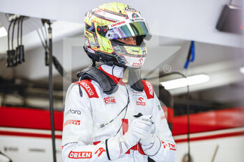 2021-08-04 - POURCHAIRE Théo (fra), portrait, Alfa Romeo Racing ORLEN C38, during testing days from August 3 to 4, 2021 on the Hungaroring, in Mogyorod, near Budapest, Hungary - Photo Xavi Bonilla / DPPI - TESTING DAYS ON THE HUNGARORING 2021 - FORMULA 1 - MOTORS
