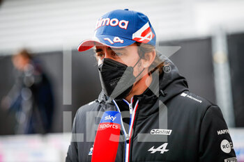 2021-08-26 - ALONSO Fernando (spa), Alpine F1 A521, portrait during the Formula 1 Belgium Grand Prix, 12th round of the 2021 FIA Formula One World Championship from August 27 to 29, 2021 on the Circuit de Spa-Francorchamps, in Stavelot, near Liège, Belgium - Photo Florent Gooden / DPPI - FORMULA 1 BELGIUM GRAND PRIX, 12TH ROUND OF THE 2021 FIA FORMULA ONE WORLD CHAMPIONSHIP - FORMULA 1 - MOTORS