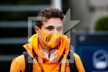 2021-08-27 - NORRIS Lando (gbr), McLaren MCL35M, portrait during the Formula 1 Belgium Grand Prix, 12th round of the 2021 FIA Formula One World Championship from August 27 to 29, 2021 on the Circuit de Spa-Francorchamps, in Stavelot, near Liège, Belgium - Photo Florent Gooden / DPPI - FORMULA 1 BELGIUM GRAND PRIX, 12TH ROUND OF THE 2021 FIA FORMULA ONE WORLD CHAMPIONSHIP - FORMULA 1 - MOTORS