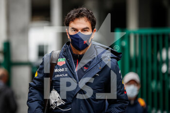 2021-08-27 - PEREZ Sergio (mex), Red Bull Racing Honda RB16B, portrait during the Formula 1 Belgium Grand Prix, 12th round of the 2021 FIA Formula One World Championship from August 27 to 29, 2021 on the Circuit de Spa-Francorchamps, in Stavelot, near Liège, Belgium - Photo Antonin Vincent / DPPI - FORMULA 1 BELGIUM GRAND PRIX, 12TH ROUND OF THE 2021 FIA FORMULA ONE WORLD CHAMPIONSHIP - FORMULA 1 - MOTORS
