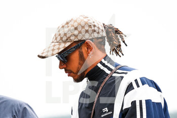 2021-08-27 - HAMILTON Lewis (gbr), Mercedes AMG F1 GP W12 E Performance, portrait paddock during the Formula 1 Belgium Grand Prix, 12th round of the 2021 FIA Formula One World Championship from August 27 to 29, 2021 on the Circuit de Spa-Francorchamps, in Stavelot, near Liège, Belgium - Photo Florent Gooden / DPPI - FORMULA 1 BELGIUM GRAND PRIX, 12TH ROUND OF THE 2021 FIA FORMULA ONE WORLD CHAMPIONSHIP - FORMULA 1 - MOTORS