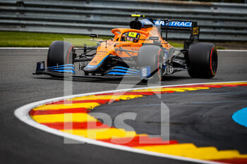 2021-08-27 - 04 NORRIS Lando (gbr), McLaren MCL35M, action during the Formula 1 Belgium Grand Prix, 12th round of the 2021 FIA Formula One World Championship from August 27 to 29, 2021 on the Circuit de Spa-Francorchamps, in Stavelot, near Liège, Belgium - Photo Antonin Vincent / DPPI - FORMULA 1 BELGIUM GRAND PRIX, 12TH ROUND OF THE 2021 FIA FORMULA ONE WORLD CHAMPIONSHIP - FORMULA 1 - MOTORS