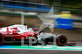 2021-08-27 - GIOVINAZZI Antonio (ita), Alfa Romeo Racing ORLEN C41, action during the Formula 1 Belgium Grand Prix, 12th round of the 2021 FIA Formula One World Championship from August 27 to 29, 2021 on the Circuit de Spa-Francorchamps, in Stavelot, near Liège, Belgium - Photo Florent Gooden / DPPI - FORMULA 1 BELGIUM GRAND PRIX, 12TH ROUND OF THE 2021 FIA FORMULA ONE WORLD CHAMPIONSHIP - FORMULA 1 - MOTORS