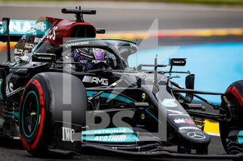 2021-08-27 - 44 HAMILTON Lewis (gbr), Mercedes AMG F1 GP W12 E Performance, action during the Formula 1 Belgium Grand Prix, 12th round of the 2021 FIA Formula One World Championship from August 27 to 29, 2021 on the Circuit de Spa-Francorchamps, in Stavelot, near Liège, Belgium - Photo Antonin Vincent / DPPI - FORMULA 1 BELGIUM GRAND PRIX, 12TH ROUND OF THE 2021 FIA FORMULA ONE WORLD CHAMPIONSHIP - FORMULA 1 - MOTORS