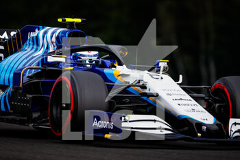 2021-08-27 - 06 LATIFI Nicholas (can), Williams Racing F1 FW43B, action during the Formula 1 Belgium Grand Prix, 12th round of the 2021 FIA Formula One World Championship from August 27 to 29, 2021 on the Circuit de Spa-Francorchamps, in Stavelot, near Liège, Belgium - Photo Antonin Vincent / DPPI - FORMULA 1 BELGIUM GRAND PRIX, 12TH ROUND OF THE 2021 FIA FORMULA ONE WORLD CHAMPIONSHIP - FORMULA 1 - MOTORS