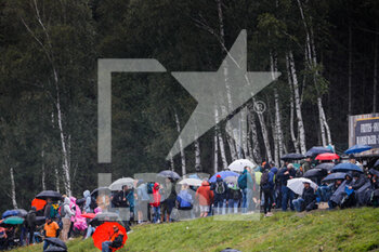 2021-08-27 - rain, pluie, illustration during the Formula 1 Belgium Grand Prix, 12th round of the 2021 FIA Formula One World Championship from August 27 to 29, 2021 on the Circuit de Spa-Francorchamps, in Stavelot, near Liège, Belgium - Photo Antonin Vincent / DPPI - FORMULA 1 BELGIUM GRAND PRIX, 12TH ROUND OF THE 2021 FIA FORMULA ONE WORLD CHAMPIONSHIP - FORMULA 1 - MOTORS