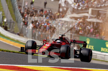 2021-08-27 - 16 LECLERC Charles (mco), Scuderia Ferrari SF21, action during the Formula 1 Belgium Grand Prix, 12th round of the 2021 FIA Formula One World Championship from August 27 to 29, 2021 on the Circuit de Spa-Francorchamps, in Stavelot, near Liège, Belgium - Photo DPPI - FORMULA 1 BELGIUM GRAND PRIX, 12TH ROUND OF THE 2021 FIA FORMULA ONE WORLD CHAMPIONSHIP - FORMULA 1 - MOTORS