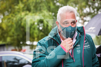 2021-08-28 - STROLL Lawrence (can), Aston Martin F1 owner, portrait during the Formula 1 Belgium Grand Prix, 12th round of the 2021 FIA Formula One World Championship from August 27 to 29, 2021 on the Circuit de Spa-Francorchamps, in Stavelot, near Liège, Belgium - Photo Antonin Vincent / DPPI - FORMULA 1 BELGIUM GRAND PRIX, 12TH ROUND OF THE 2021 FIA FORMULA ONE WORLD CHAMPIONSHIP - FORMULA 1 - MOTORS