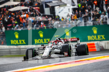 2021-08-28 - 99 GIOVINAZZI Antonio (ita), Alfa Romeo Racing ORLEN C41, action during the Formula 1 Belgium Grand Prix, 12th round of the 2021 FIA Formula One World Championship from August 27 to 29, 2021 on the Circuit de Spa-Francorchamps, in Stavelot, near Liège, Belgium - Photo Antonin Vincent / DPPI - FORMULA 1 BELGIUM GRAND PRIX, 12TH ROUND OF THE 2021 FIA FORMULA ONE WORLD CHAMPIONSHIP - FORMULA 1 - MOTORS