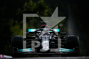 2021-08-28 - HAMILTON Lewis (gbr), Mercedes AMG F1 GP W12 E Performance, action during the Formula 1 Belgium Grand Prix, 12th round of the 2021 FIA Formula One World Championship from August 27 to 29, 2021 on the Circuit de Spa-Francorchamps, in Stavelot, near Liège, Belgium - Photo Florent Gooden / DPPI - FORMULA 1 BELGIUM GRAND PRIX, 12TH ROUND OF THE 2021 FIA FORMULA ONE WORLD CHAMPIONSHIP - FORMULA 1 - MOTORS
