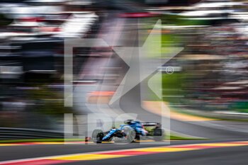 2021-08-28 - 14 ALONSO Fernando (spa), Alpine F1 A521, action during the Formula 1 Belgium Grand Prix, 12th round of the 2021 FIA Formula One World Championship from August 27 to 29, 2021 on the Circuit de Spa-Francorchamps, in Stavelot, near Liège, Belgium - Photo Antonin Vincent / DPPI - FORMULA 1 BELGIUM GRAND PRIX, 12TH ROUND OF THE 2021 FIA FORMULA ONE WORLD CHAMPIONSHIP - FORMULA 1 - MOTORS