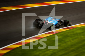 2021-08-28 - 14 ALONSO Fernando (spa), Alpine F1 A521, action during the Formula 1 Belgium Grand Prix, 12th round of the 2021 FIA Formula One World Championship from August 27 to 29, 2021 on the Circuit de Spa-Francorchamps, in Stavelot, near Liège, Belgium - Photo Antonin Vincent / DPPI - FORMULA 1 BELGIUM GRAND PRIX, 12TH ROUND OF THE 2021 FIA FORMULA ONE WORLD CHAMPIONSHIP - FORMULA 1 - MOTORS