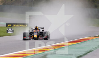2021-08-28 - 33 VERSTAPPEN Max (nld), Red Bull Racing Honda RB16B, action during the Formula 1 Belgium Grand Prix, 12th round of the 2021 FIA Formula One World Championship from August 27 to 29, 2021 on the Circuit de Spa-Francorchamps, in Stavelot, near Liège, Belgium - Photo DPPI - FORMULA 1 BELGIUM GRAND PRIX, 12TH ROUND OF THE 2021 FIA FORMULA ONE WORLD CHAMPIONSHIP - FORMULA 1 - MOTORS