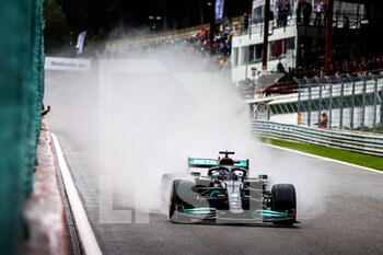 2021-08-28 - 44 HAMILTON Lewis (gbr), Mercedes AMG F1 GP W12 E Performance, action during the Formula 1 Belgium Grand Prix, 12th round of the 2021 FIA Formula One World Championship from August 27 to 29, 2021 on the Circuit de Spa-Francorchamps, in Stavelot, near Liège, Belgium - Photo Antonin Vincent / DPPI - FORMULA 1 BELGIUM GRAND PRIX, 12TH ROUND OF THE 2021 FIA FORMULA ONE WORLD CHAMPIONSHIP - FORMULA 1 - MOTORS