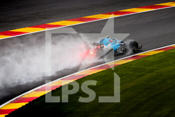 2021-08-28 - 31 OCON Esteban (fra), Alpine F1 A521, action during the Formula 1 Belgium Grand Prix, 12th round of the 2021 FIA Formula One World Championship from August 27 to 29, 2021 on the Circuit de Spa-Francorchamps, in Stavelot, near Liège, Belgium - Photo Antonin Vincent / DPPI - FORMULA 1 BELGIUM GRAND PRIX, 12TH ROUND OF THE 2021 FIA FORMULA ONE WORLD CHAMPIONSHIP - FORMULA 1 - MOTORS
