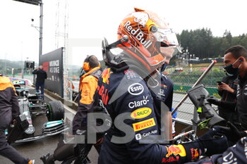 2021-08-28 - VERSTAPPEN Max (ned), Red Bull Racing Honda RB16B, portrait during the Formula 1 Belgium Grand Prix, 12th round of the 2021 FIA Formula One World Championship from August 27 to 29, 2021 on the Circuit de Spa-Francorchamps, in Stavelot, near Liège, Belgium - Photo DPPI - FORMULA 1 BELGIUM GRAND PRIX, 12TH ROUND OF THE 2021 FIA FORMULA ONE WORLD CHAMPIONSHIP - FORMULA 1 - MOTORS