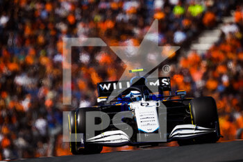 2021-09-03 - 06 LATIFI Nicholas (can), Williams Racing F1 FW43B, action during the Formula 1 Heineken Dutch Grand Prix 2021, 13th round of the 2021 FIA Formula One World Championship from September 3 to 5, 2021 on the Circuit Zandvoort, in Zandvoort, Netherlands - FORMULA 1 HEINEKEN DUTCH GRAND PRIX 2021, 13TH ROUND OF THE 2021 FIA FORMULA ONE WORLD CHAMPIONSHIP - FORMULA 1 - MOTORS