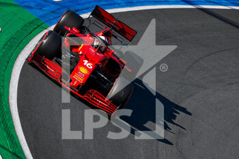 2021-09-04 - 16 LECLERC Charles (mco), Scuderia Ferrari SF21, action during the Formula 1 Heineken Dutch Grand Prix 2021, 13th round of the 2021 FIA Formula One World Championship from September 3 to 5, 2021 on the Circuit Zandvoort, in Zandvoort, Netherlands - FORMULA 1 HEINEKEN DUTCH GRAND PRIX 2021, 13TH ROUND OF THE 2021 FIA FORMULA ONE WORLD CHAMPIONSHIP - FORMULA 1 - MOTORS