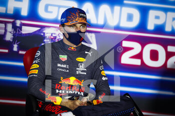 2021-09-04 - VERSTAPPEN Max (ned), Red Bull Racing Honda RB16B, portrait, press conference during the Formula 1 Heineken Dutch Grand Prix 2021, 13th round of the 2021 FIA Formula One World Championship from September 3 to 5, 2021 on the Circuit Zandvoort, in Zandvoort, Netherlands - FORMULA 1 HEINEKEN DUTCH GRAND PRIX 2021, 13TH ROUND OF THE 2021 FIA FORMULA ONE WORLD CHAMPIONSHIP - FORMULA 1 - MOTORS