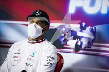 2021-09-04 - HAMILTON Lewis (gbr), Mercedes AMG F1 GP W12 E Performance, portrait, press conference during the Formula 1 Heineken Dutch Grand Prix 2021, 13th round of the 2021 FIA Formula One World Championship from September 3 to 5, 2021 on the Circuit Zandvoort, in Zandvoort, Netherlands - FORMULA 1 HEINEKEN DUTCH GRAND PRIX 2021, 13TH ROUND OF THE 2021 FIA FORMULA ONE WORLD CHAMPIONSHIP - FORMULA 1 - MOTORS