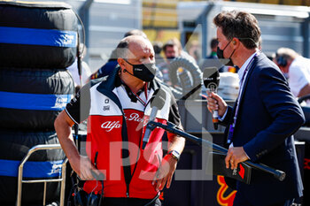 2021-09-05 - VASSEUR Frederic (fra), Team Principal of Alfa Romeo Racing ORLEN, portrait interview Canal+ during the Formula 1 Heineken Dutch Grand Prix 2021, 13th round of the 2021 FIA Formula One World Championship from September 3 to 5, 2021 on the Circuit Zandvoort, in Zandvoort, Netherlands - FORMULA 1 HEINEKEN DUTCH GRAND PRIX 2021, 13TH ROUND OF THE 2021 FIA FORMULA ONE WORLD CHAMPIONSHIP - FORMULA 1 - MOTORS