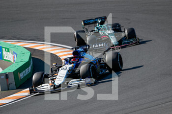 2021-09-05 - 63 RUSSELL George (gbr), Williams Racing F1 FW43B, action during the Formula 1 Heineken Dutch Grand Prix 2021, 13th round of the 2021 FIA Formula One World Championship from September 3 to 5, 2021 on the Circuit Zandvoort, in Zandvoort, Netherlands - FORMULA 1 HEINEKEN DUTCH GRAND PRIX 2021, 13TH ROUND OF THE 2021 FIA FORMULA ONE WORLD CHAMPIONSHIP - FORMULA 1 - MOTORS