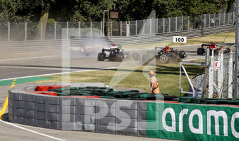 2021-09-12 - start of the race, depart, during the Formula 1 Heineken Gran Premio D'italia 2021, Italian Grand Prix, 14th round of the 2021 FIA Formula One World Championship from September 9 to 12, 2021 on the Autodromo Nazionale di Monza, in Monza, Italy - FORMULA 1 HEINEKEN GRAN PREMIO D'ITALIA 2021, ITALIAN GRAND PRIX, 14TH ROUND OF THE 2021 FIA FORMULA ONE WORLD CHAMPIONSHIP - FORMULA 1 - MOTORS
