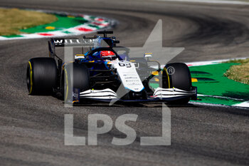 2021-09-12 - 63 RUSSELL George (gbr), Williams Racing F1 FW43B, action during the Formula 1 Heineken Gran Premio D'italia 2021, Italian Grand Prix, 14th round of the 2021 FIA Formula One World Championship from September 9 to 12, 2021 on the Autodromo Nazionale di Monza, in Monza, Italy - FORMULA 1 HEINEKEN GRAN PREMIO D'ITALIA 2021, ITALIAN GRAND PRIX, 14TH ROUND OF THE 2021 FIA FORMULA ONE WORLD CHAMPIONSHIP - FORMULA 1 - MOTORS