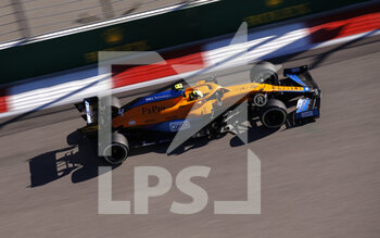 2021-09-23 - 04 NORRIS Lando (gbr), McLaren MCL35M, action during the Formula 1 VTB Russian Grand Prix 2021, 15th round of the 2021 FIA Formula One World Championship from September 24 to 26, 2021 on the Sochi Autodrom, in Sochi, Russia - FORMULA 1 VTB RUSSIAN GRAND PRIX 2021, 15TH ROUND OF THE 2021 FIA FORMULA ONE WORLD CHAMPIONSHIP - FORMULA 1 - MOTORS
