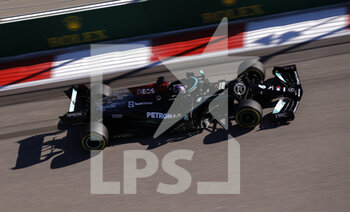 2021-09-23 - 77 BOTTAS Valtteri (fin), Mercedes AMG F1 GP W12 E Performance, action during the Formula 1 VTB Russian Grand Prix 2021, 15th round of the 2021 FIA Formula One World Championship from September 24 to 26, 2021 on the Sochi Autodrom, in Sochi, Russia - FORMULA 1 VTB RUSSIAN GRAND PRIX 2021, 15TH ROUND OF THE 2021 FIA FORMULA ONE WORLD CHAMPIONSHIP - FORMULA 1 - MOTORS