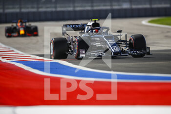 2021-09-24 - 10 GASLY Pierre (fra), Scuderia AlphaTauri Honda AT02, action during the Formula 1 VTB Russian Grand Prix 2021, 15th round of the 2021 FIA Formula One World Championship from September 24 to 26, 2021 on the Sochi Autodrom, in Sochi, Russia - FORMULA 1 VTB RUSSIAN GRAND PRIX 2021, 15TH ROUND OF THE 2021 FIA FORMULA ONE WORLD CHAMPIONSHIP - FORMULA 1 - MOTORS