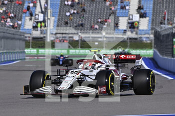 2021-09-24 - 99 GIOVINAZZI Antonio (ita), Alfa Romeo Racing ORLEN C41, action during the Formula 1 VTB Russian Grand Prix 2021, 15th round of the 2021 FIA Formula One World Championship from September 24 to 26, 2021 on the Sochi Autodrom, in Sochi, Russia - FORMULA 1 VTB RUSSIAN GRAND PRIX 2021, 15TH ROUND OF THE 2021 FIA FORMULA ONE WORLD CHAMPIONSHIP - FORMULA 1 - MOTORS