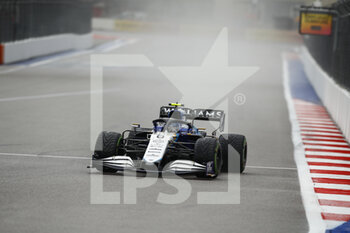 2021-09-25 - 06 LATIFI Nicholas (can), Williams Racing F1 FW43B, action during the Formula 1 VTB Russian Grand Prix 2021, 15th round of the 2021 FIA Formula One World Championship from September 24 to 26, 2021 on the Sochi Autodrom, in Sochi, Russia - FORMULA 1 VTB RUSSIAN GRAND PRIX 2021, 15TH ROUND OF THE 2021 FIA FORMULA ONE WORLD CHAMPIONSHIP - FORMULA 1 - MOTORS