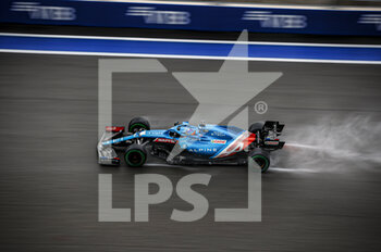 2021-09-25 - 14 ALONSO Fernando (spa), Alpine F1 A521, action during the Formula 1 VTB Russian Grand Prix 2021, 15th round of the 2021 FIA Formula One World Championship from September 24 to 26, 2021 on the Sochi Autodrom, in Sochi, Russia - FORMULA 1 VTB RUSSIAN GRAND PRIX 2021, 15TH ROUND OF THE 2021 FIA FORMULA ONE WORLD CHAMPIONSHIP - FORMULA 1 - MOTORS