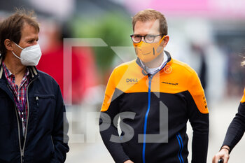 2021-09-26 - SEIDL Andreas, Team Principal of McLaren Racing, portrait during the Formula 1 VTB Russian Grand Prix 2021, 15th round of the 2021 FIA Formula One World Championship from September 24 to 26, 2021 on the Sochi Autodrom, in Sochi, Russia - FORMULA 1 VTB RUSSIAN GRAND PRIX 2021, 15TH ROUND OF THE 2021 FIA FORMULA ONE WORLD CHAMPIONSHIP - FORMULA 1 - MOTORS