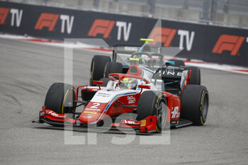 2021-09-26 - 02 Piastri Oscar (aus), Prema Racing, Dallara F2, action during the Formula 1 VTB Russian Grand Prix 2021, 15th round of the 2021 FIA Formula One World Championship from September 24 to 26, 2021 on the Sochi Autodrom, in Sochi, Russia - FORMULA 1 VTB RUSSIAN GRAND PRIX 2021, 15TH ROUND OF THE 2021 FIA FORMULA ONE WORLD CHAMPIONSHIP - FORMULA 1 - MOTORS