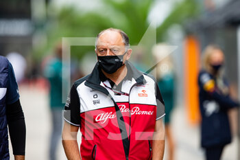2021-09-26 - VASSEUR Frederic (fra), Team Principal of Alfa Romeo Racing ORLEN, portrait during the Formula 1 VTB Russian Grand Prix 2021, 15th round of the 2021 FIA Formula One World Championship from September 24 to 26, 2021 on the Sochi Autodrom, in Sochi, Russia - FORMULA 1 VTB RUSSIAN GRAND PRIX 2021, 15TH ROUND OF THE 2021 FIA FORMULA ONE WORLD CHAMPIONSHIP - FORMULA 1 - MOTORS