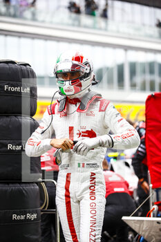 2021-09-26 - GIOVINAZZI Antonio (ita), Alfa Romeo Racing ORLEN C41, portrait on the starting grid during the Formula 1 VTB Russian Grand Prix 2021, 15th round of the 2021 FIA Formula One World Championship from September 24 to 26, 2021 on the Sochi Autodrom, in Sochi, Russia - FORMULA 1 VTB RUSSIAN GRAND PRIX 2021, 15TH ROUND OF THE 2021 FIA FORMULA ONE WORLD CHAMPIONSHIP - FORMULA 1 - MOTORS