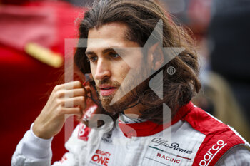 2021-09-26 - GIOVINAZZI Antonio (ita), Alfa Romeo Racing ORLEN C41, portrait on the starting grid during the Formula 1 VTB Russian Grand Prix 2021, 15th round of the 2021 FIA Formula One World Championship from September 24 to 26, 2021 on the Sochi Autodrom, in Sochi, Russia - FORMULA 1 VTB RUSSIAN GRAND PRIX 2021, 15TH ROUND OF THE 2021 FIA FORMULA ONE WORLD CHAMPIONSHIP - FORMULA 1 - MOTORS
