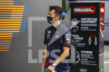 2021-10-07 - ALBON Alex (tha), Test and Reserve Driver of Red Bull Racing, portrait during the Formula 1 Rolex Turkish Grand Prix 2021, 16th round of the 2021 FIA Formula One World Championship from October 8 to 10, 2021 on the Istanbul Park, in Tuzla, Turkey - FORMULA 1 ROLEX TURKISH GRAND PRIX 2021, 16TH ROUND OF THE 2021 FIA FORMULA ONE WORLD CHAMPIONSHIP - FORMULA 1 - MOTORS