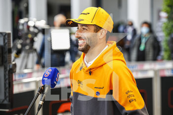 2021-10-07 - RICCIARDO Daniel (aus), McLaren MCL35M, portrait during the Formula 1 Rolex Turkish Grand Prix 2021, 16th round of the 2021 FIA Formula One World Championship from October 8 to 10, 2021 on the Istanbul Park, in Tuzla, Turkey - FORMULA 1 ROLEX TURKISH GRAND PRIX 2021, 16TH ROUND OF THE 2021 FIA FORMULA ONE WORLD CHAMPIONSHIP - FORMULA 1 - MOTORS