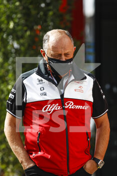 2021-10-08 - VASSEUR Frederic (fra), Team Principal of Alfa Romeo Racing ORLEN, portrait during the Formula 1 Rolex Turkish Grand Prix 2021, 16th round of the 2021 FIA Formula One World Championship from October 8 to 10, 2021 on the Istanbul Park, in Tuzla, Turkey - FORMULA 1 ROLEX TURKISH GRAND PRIX 2021, 16TH ROUND OF THE 2021 FIA FORMULA ONE WORLD CHAMPIONSHIP - FORMULA 1 - MOTORS