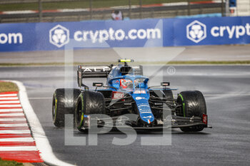 2021-10-08 - 31 OCON Esteban (fra), Alpine F1 A521, action during the Formula 1 Rolex Turkish Grand Prix 2021, 16th round of the 2021 FIA Formula One World Championship from October 8 to 10, 2021 on the Istanbul Park, in Tuzla, Turkey - FORMULA 1 ROLEX TURKISH GRAND PRIX 2021, 16TH ROUND OF THE 2021 FIA FORMULA ONE WORLD CHAMPIONSHIP - FORMULA 1 - MOTORS