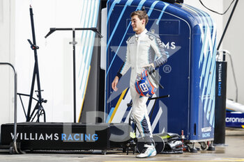 2021-10-09 - RUSSELL George (gbr), Williams Racing F1 FW43B, portrait during the Formula 1 Rolex Turkish Grand Prix 2021, 16th round of the 2021 FIA Formula One World Championship from October 8 to 10, 2021 on the Istanbul Park, in Tuzla, Turkey - FORMULA 1 ROLEX TURKISH GRAND PRIX 2021, 16TH ROUND OF THE 2021 FIA FORMULA ONE WORLD CHAMPIONSHIP - FORMULA 1 - MOTORS