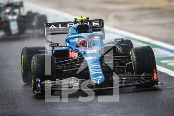 2021-10-09 - 31 OCON Esteban (fra), Alpine F1 A521, action during the Formula 1 Rolex Turkish Grand Prix 2021, 16th round of the 2021 FIA Formula One World Championship from October 8 to 10, 2021 on the Istanbul Park, in Tuzla, Turkey - FORMULA 1 ROLEX TURKISH GRAND PRIX 2021, 16TH ROUND OF THE 2021 FIA FORMULA ONE WORLD CHAMPIONSHIP - FORMULA 1 - MOTORS